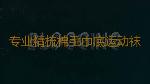 专业精梳棉毛巾底运动袜子羽毛球跑步袜吸汗透气抗菌脚底按摩袜