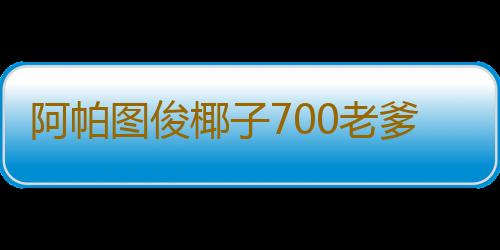 阿帕图俊椰子700老爹鞋男鞋春季厚底2022新款潮鞋百搭运动鞋子男